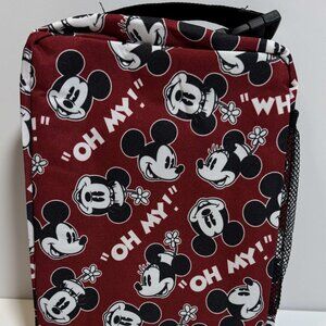Lunch Bag Mickey Mouse  "Oh, My! Why?" Insulated Travel School Snack Bag Box NEW